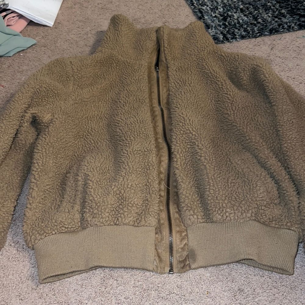 Cotton on teddy jacket M